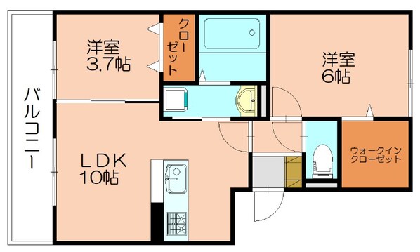 門松駅 徒歩13分 3階の物件間取画像